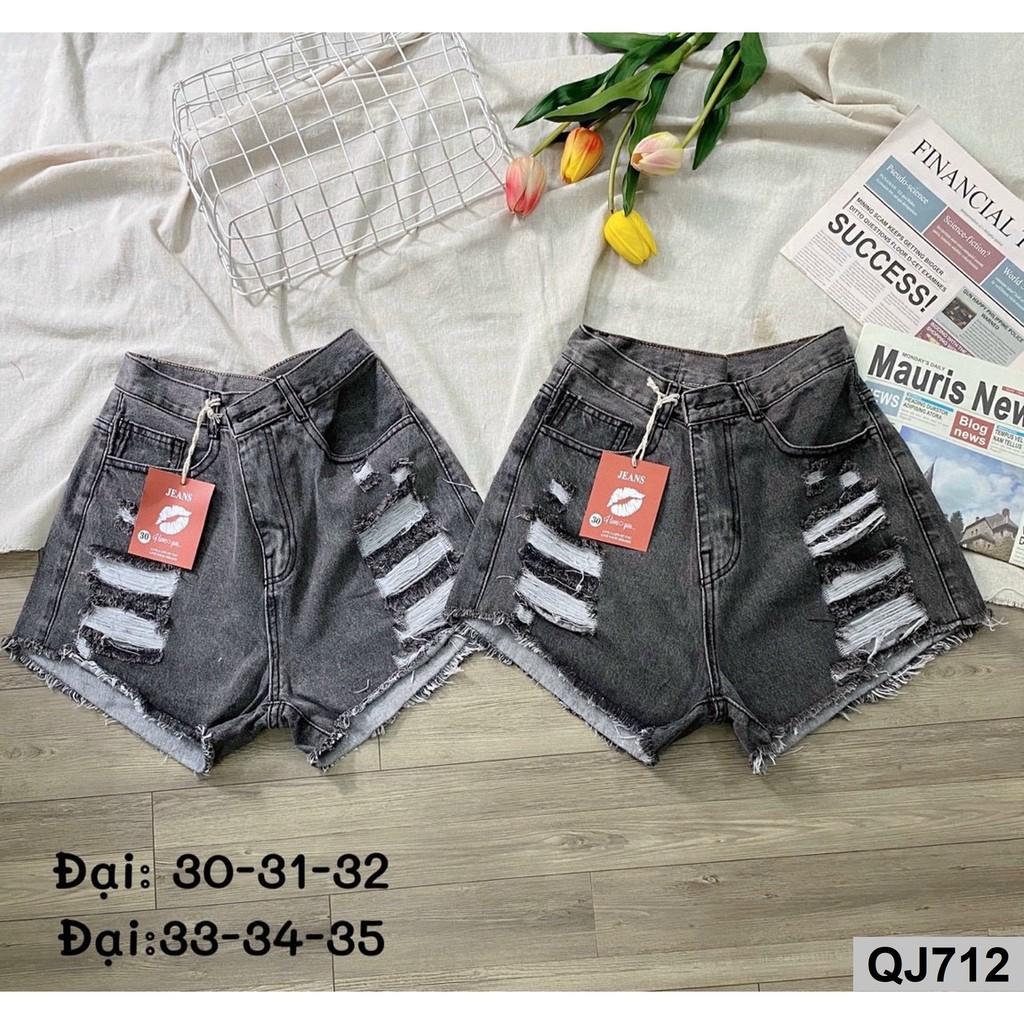 Quần đùi bò nữ size lớn trên 55kg QJ712