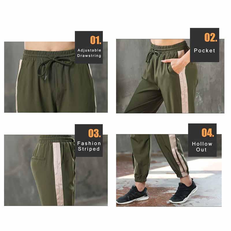 Quần Thể Thao Nữ Mùa Hè Tập Gym Chạy Bộ Nữ Quần Tập Thể Dục Thoáng Huấn Luyện Quần Tập Yoga Thể Dục Sweatpant Chạy Thể Thao