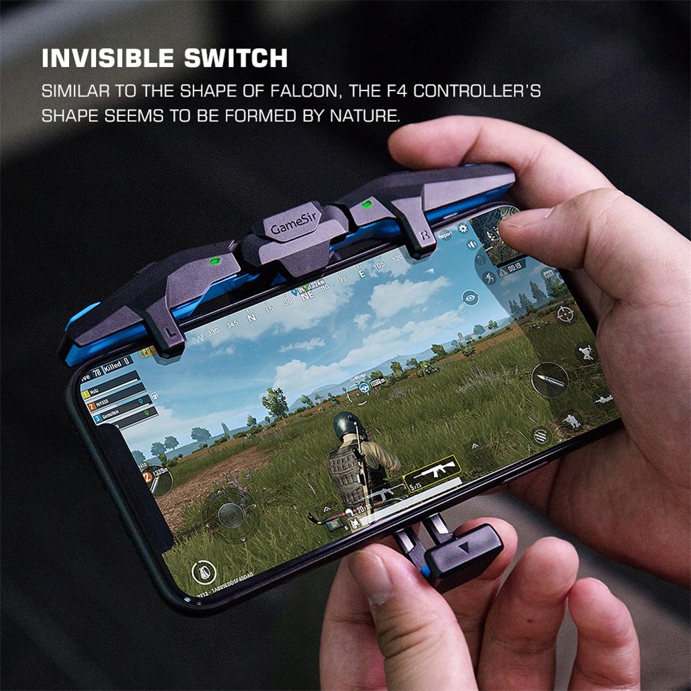 Gamesir F4 Mobile Gaming Controller Handle Eat Chicken Game Button Gamepad Joystick For Ios Android