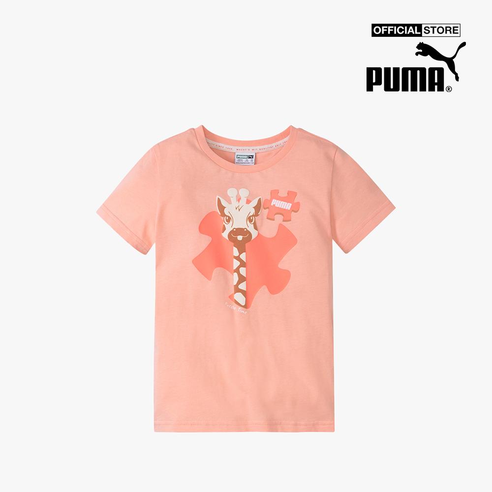 PUMA - Áo thun trẻ em ngắn tay Paw Advanced-599914-26