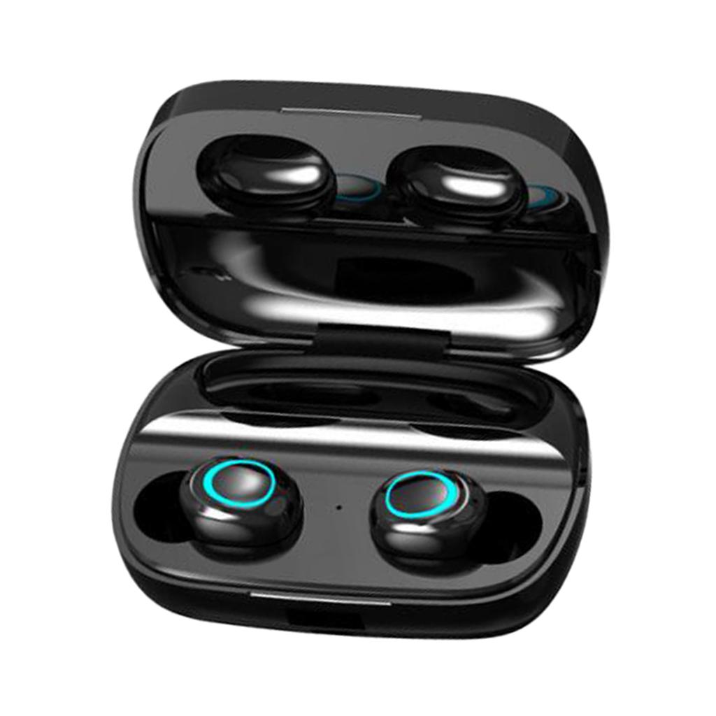 Bluetooth Headset, IPX5 Wireless Bluetooth 5.0 Earphone With Mic, 300H Playtime Bluetooth Headset, 3500mAh, LED Display, For IOS Android