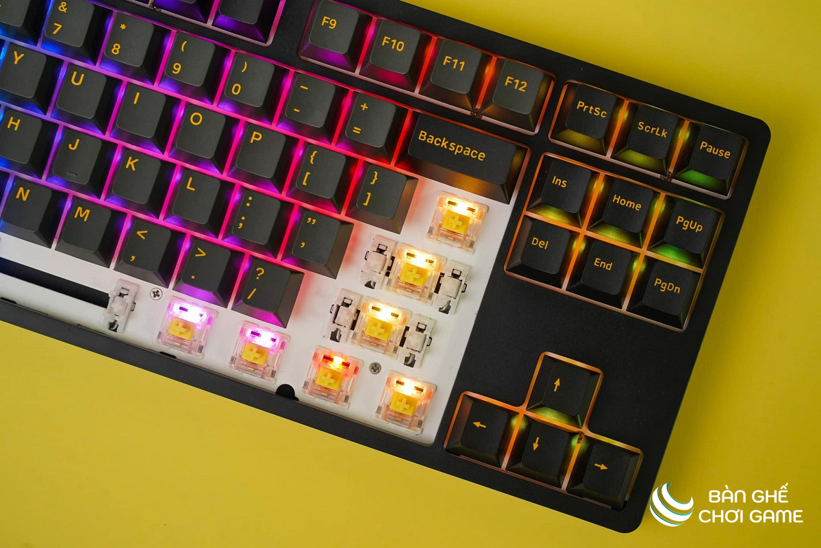 Bàn phím cơ E-DRA x FL-Esports EK387FL Polar Night Gateron Switch - Hàng chính hãng