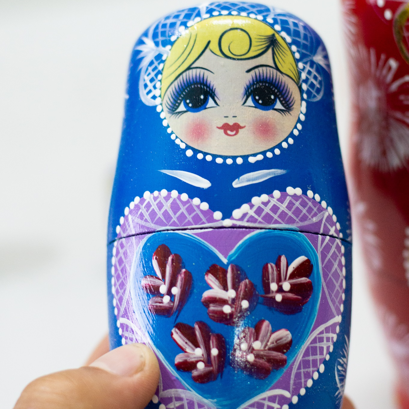 BỘ BÚP BÊ NGA MATRYOSHKA 7 LỚP CAO 18CM NHIỀU MÀU