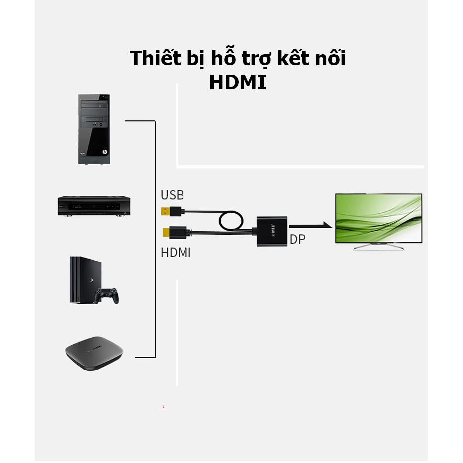 Cáp chuyển HDMI ra Displayport hỗ trợ 4K*2K - JHZ180 - Hồ Phạm