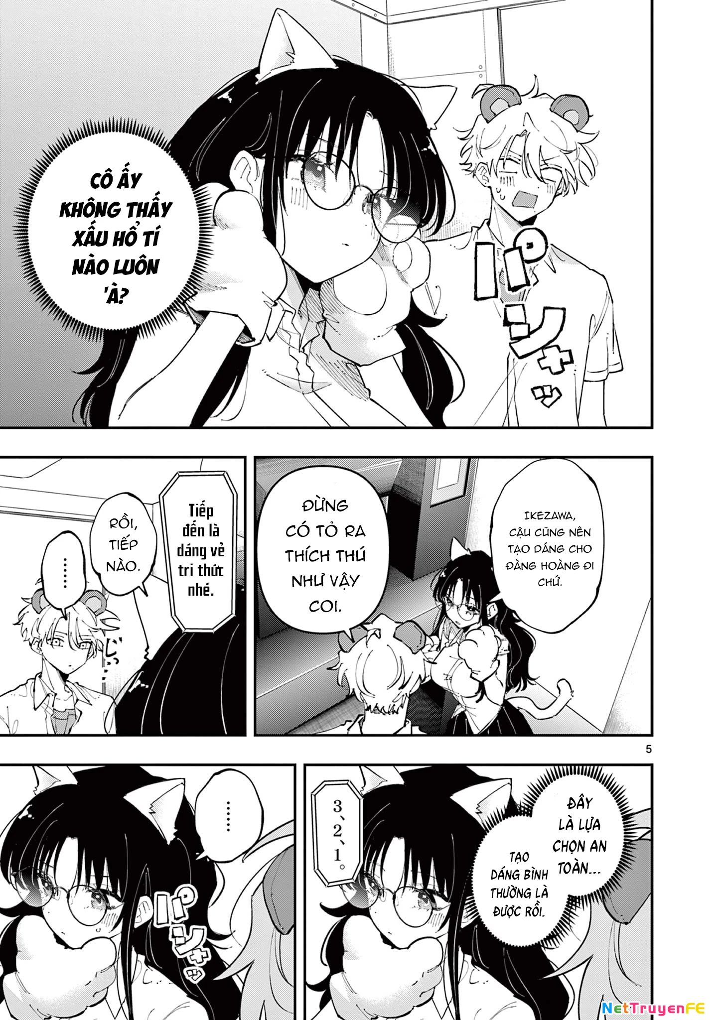 cậu bạn bàn bên cứ nhìn tôi bằng ánh mắt đó - tonari no seki no yatsu ga souiu me de mitekuru chapter 20 5