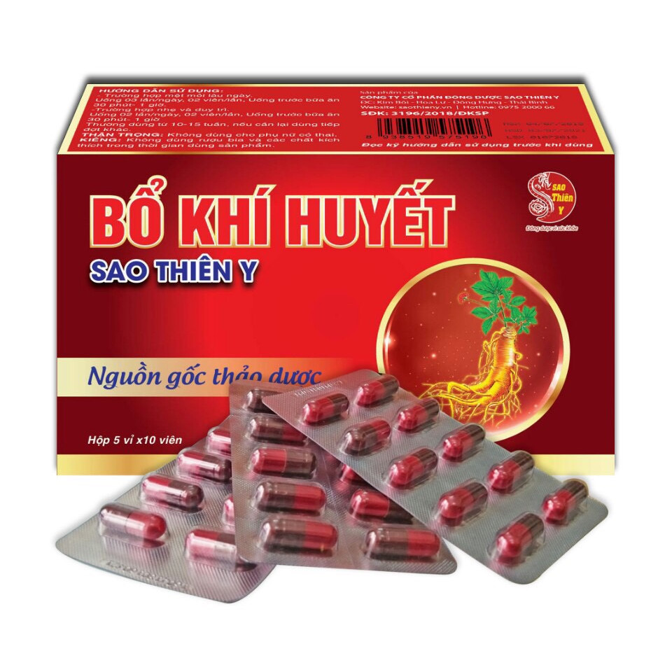 Bổ khí huyết Sao Thiên Y