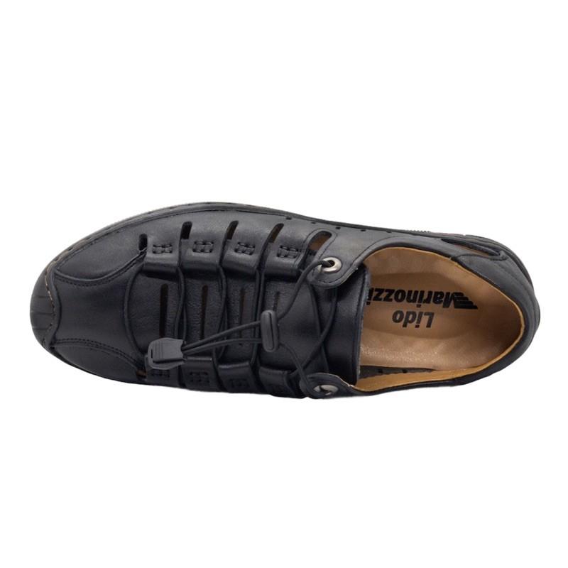 Giầy rọ nam mùa hè cao cấp siêu mềm thoáng Tomshoes, cam kết da thật 100%