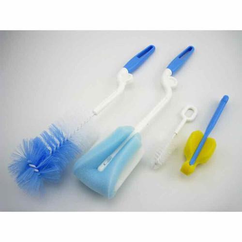 Cọ bình pha sữa và núm bé ti 4 chi tiết