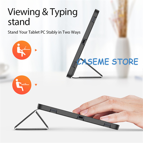 Bao da Dux Ducis Domo dành cho Samsung Galaxy Tab S7 FE  có khay đựng bút - Hàng chính hãng