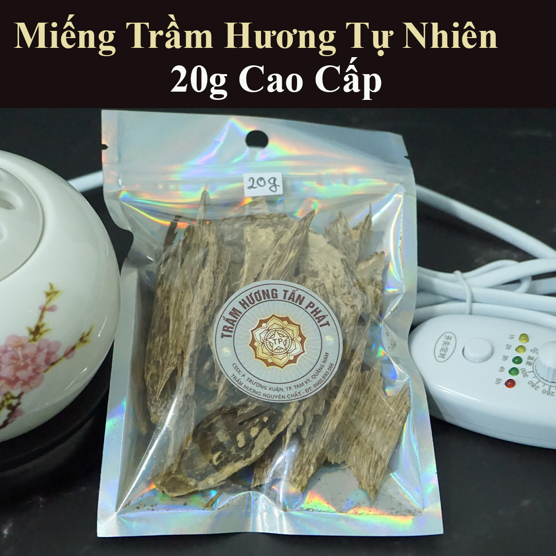 Lư Xông Trầm Hương bằng điện – Màu Vàng đen siêu Sang – Xông Bột, Miếng Trầm