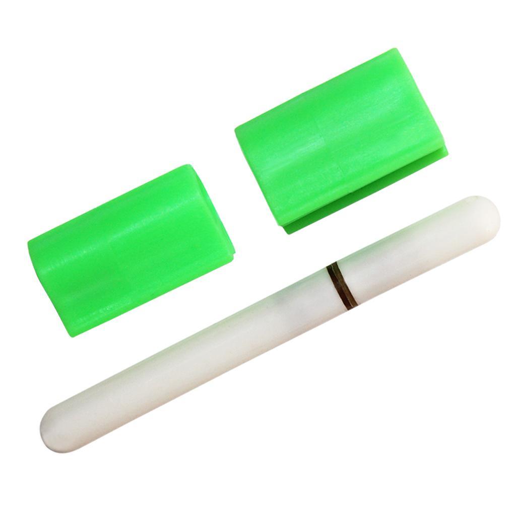 2 Pieces Fishing Rod Luminous Stick Light LED Removable Float Night Tackle