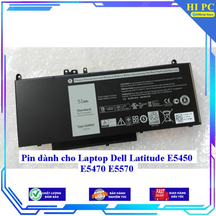 Pin dành cho Laptop Dell Latitude E5450 E5470 E5570 - Hàng Nhập Khẩu