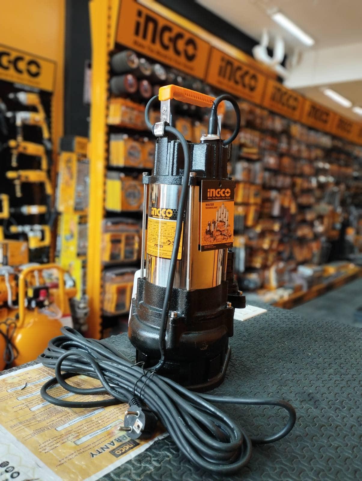 MÁY BƠM NƯỚC THẢI BẰNG ÁP SUẤT INGCO SPDS11008 - HÀNG CHÍNH HÃNG