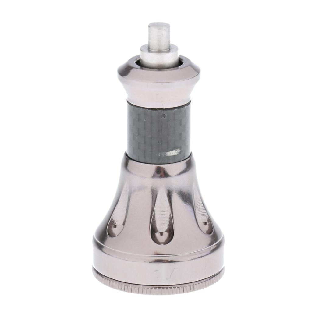 Metal Fishing Handle Ball Knob Replacement for Spinning Baitcasting Silver