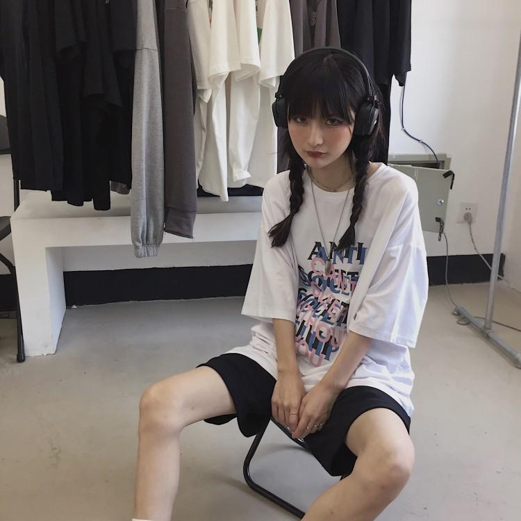 Áo thun tay lỡ Unisex, áo phông form rộng ATL229  - Yinxx