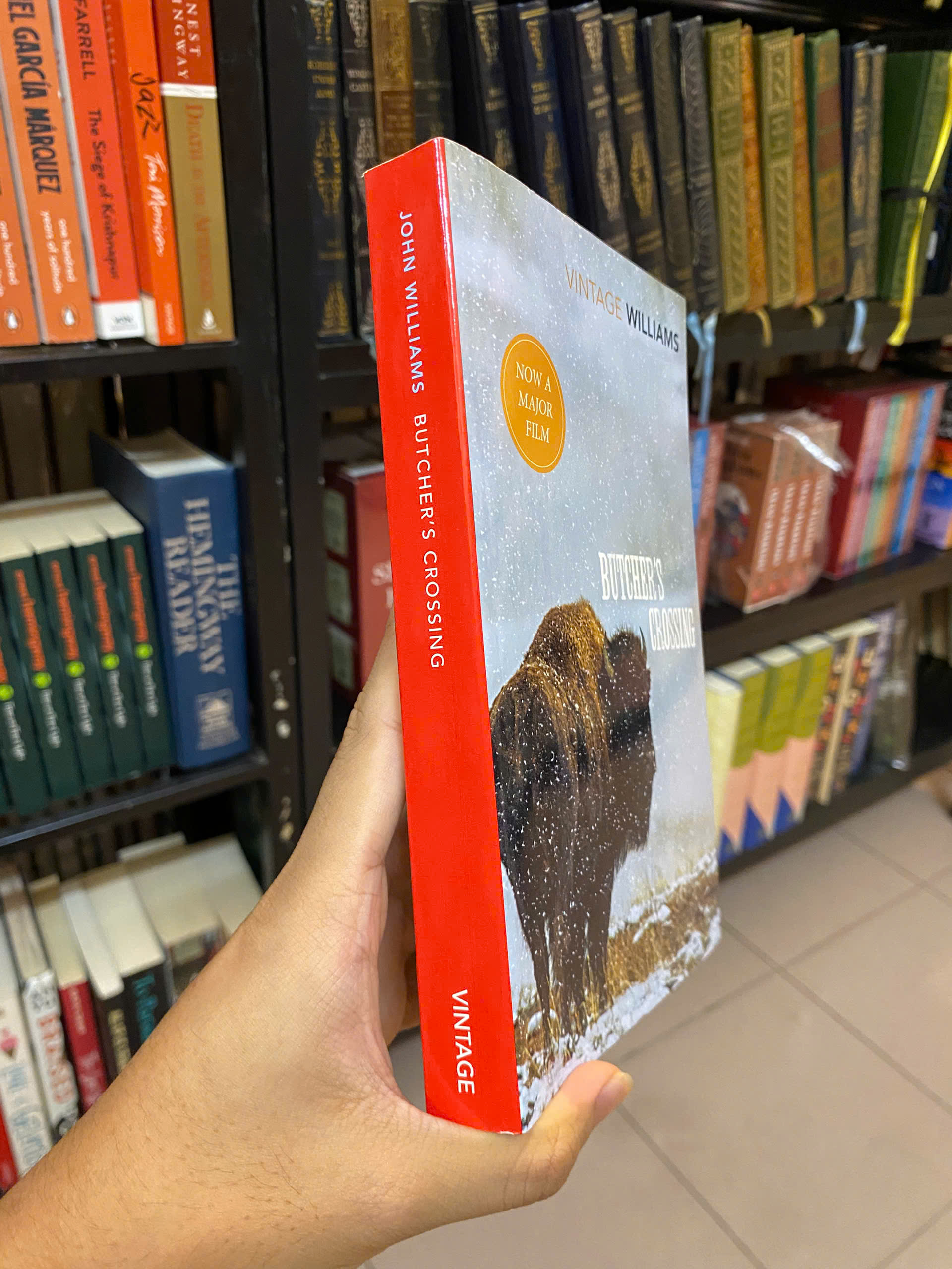 Sách - Butcher's Crossing A Novel by John Williams | English Fiction / Ngoại văn Nhập khẩu