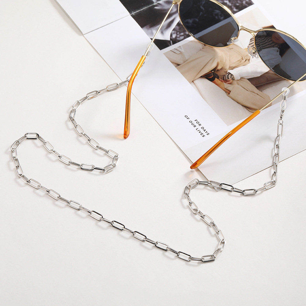 Chain kính dây kim loại đeo gọng giữ kính phong cách Âu Mỹ hợp thời trang hot trend cá tính