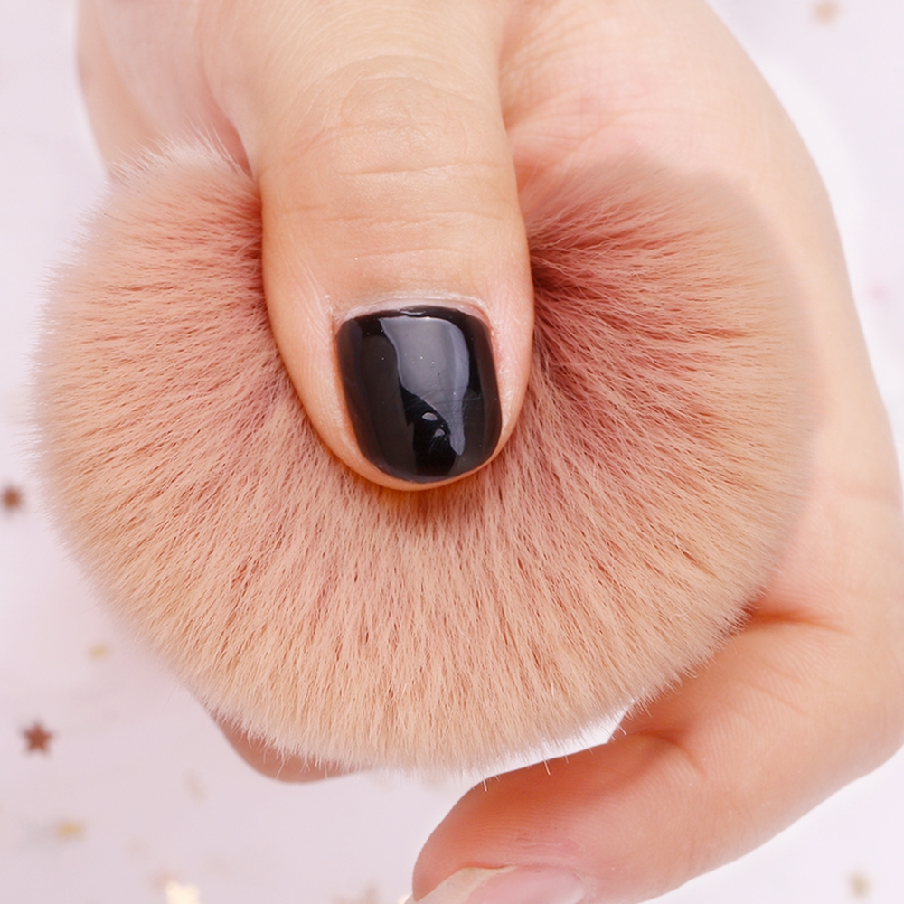 Chổi Đa Năng Makeup Phủi Móng Cán Bóng, Tiện Dụng, Dễ Dụng, Tay Cầm Thoải Mái, Màu Thời Trang Phủ Bóng, Lông Mịn Không Gây Khó Chịu