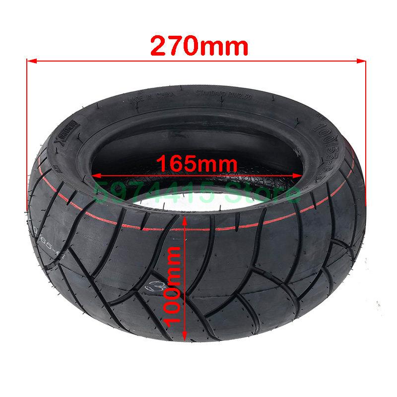 100/55-6,5 lốp không săm 90/65-6,5 100/65-6.5 lốp chân không chống mài mòn dày với van không khí cho xe tay ga điện Color: B 100 55-6.5