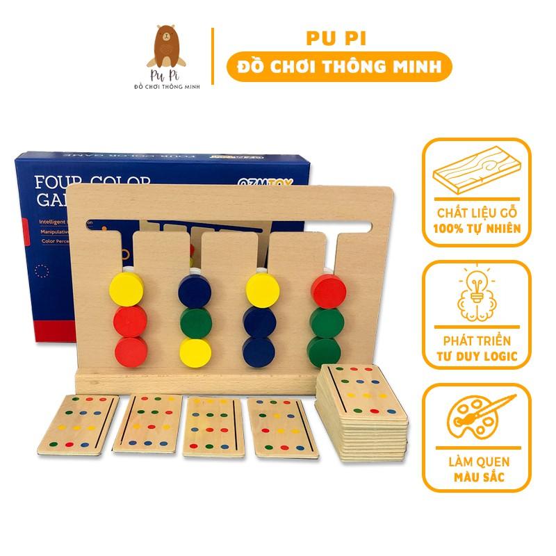 Đồ Chơi Trí Tuệ Gỗ, Toán Học, Phát Triển Tư Duy Logic, Tăng Cường Tập Trung, Cho Bé 2 Tuổi Trở Lên