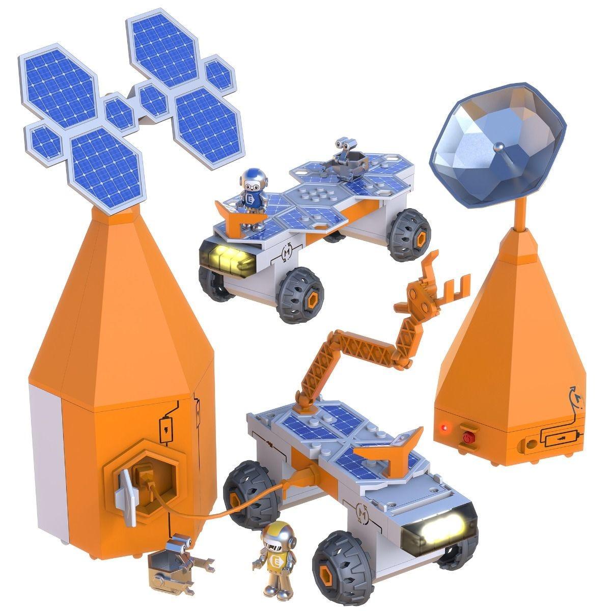 Educational Insights Nhà thám hiểm mạch điện mô hình tàu thám hiểm - Circuit Explorer Rover