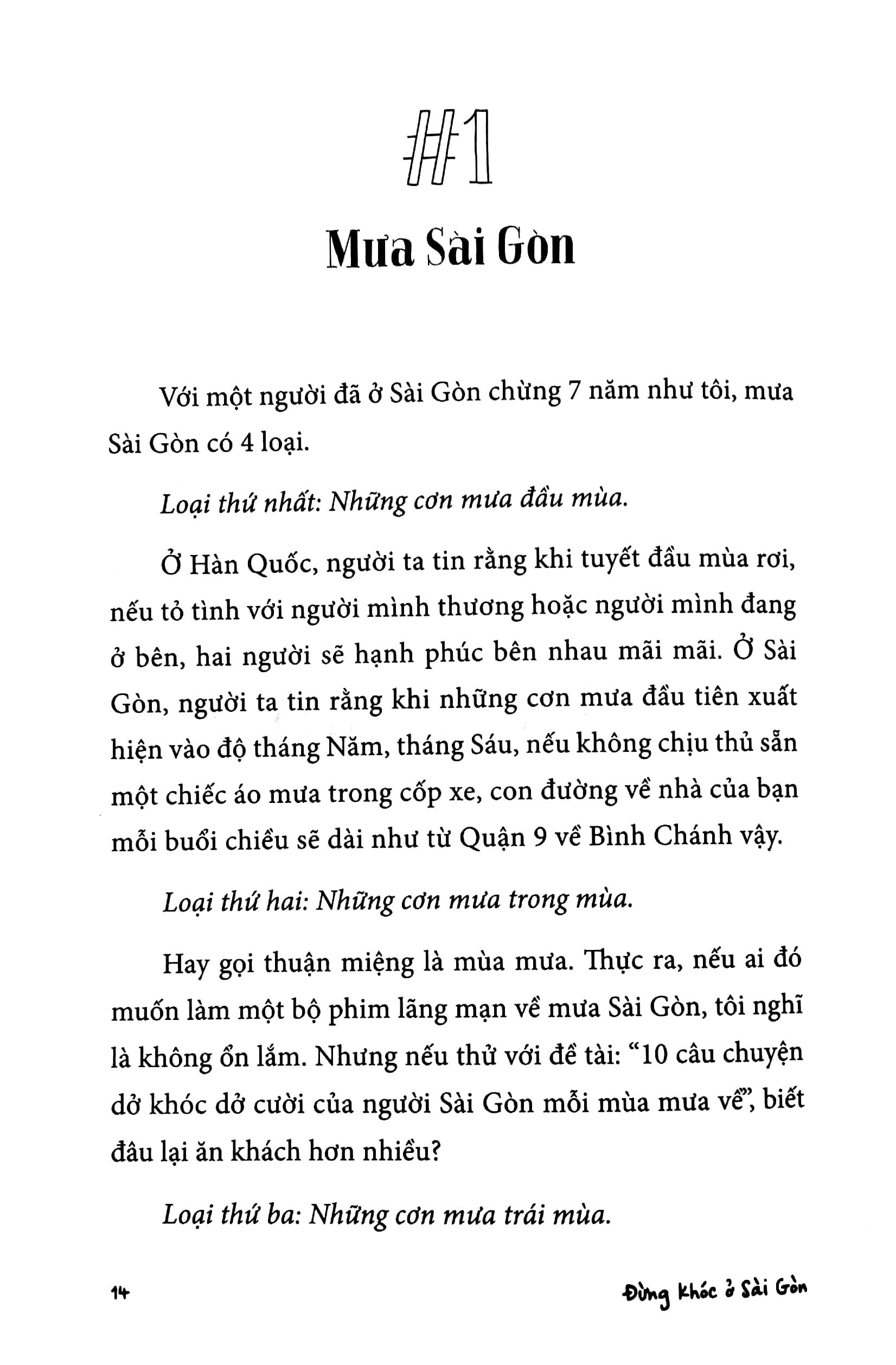 Đừng Khóc Ở Sài Gòn