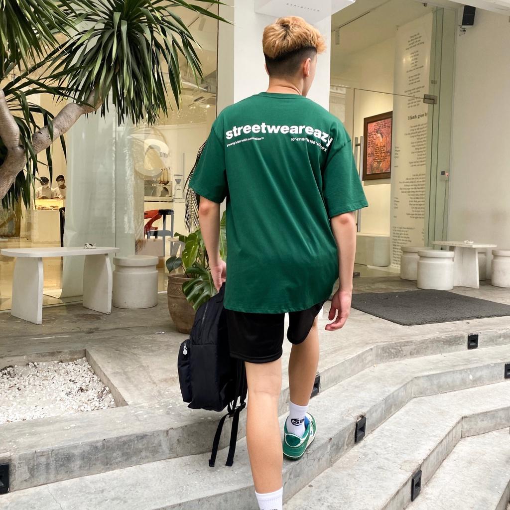 SWE- Áo thun unisex nhiều màu TYPE TEE tay lỡ form rộng in chữ logo cotton cao cấp