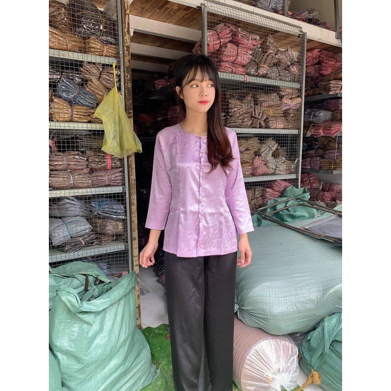 ĐỒ LAM ĐI CHÙA PHÁP PHỤC PHẬT GIÁO BÀ BA GẤM