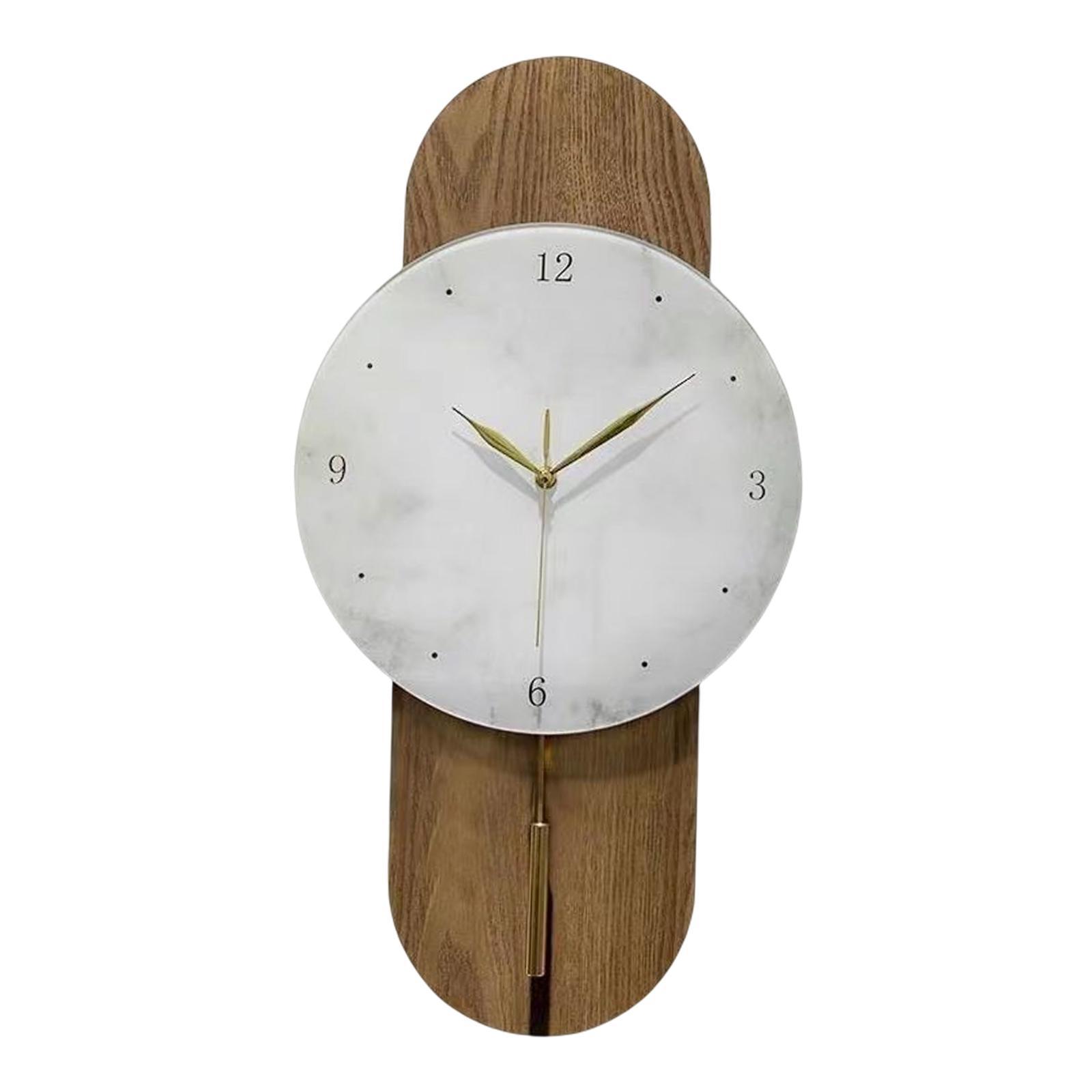 Nordic Minimalist Wall Hanging Clock Non Ticking Living Room Loft Decoration