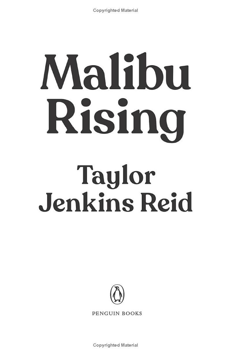 Malibu Rising: Bestselling Author Of The Seven Husbands Of Evelyn Hugo