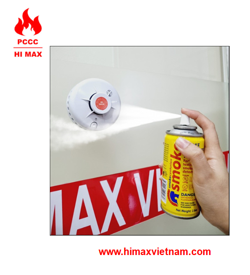 Bình xịt tạo khói (Bình thử đầu báo khói) hi max SMOKING 911