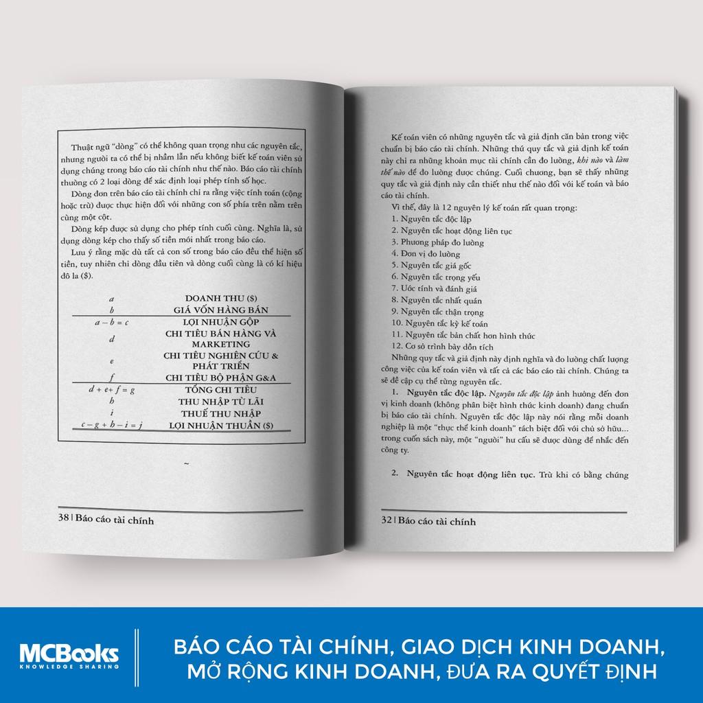 Sách - Báo Cáo Tài Chính - Hướng Dẫn Từng Bước Hiểu Và Lập Báo Cáo Tài Chính  - BizBooks