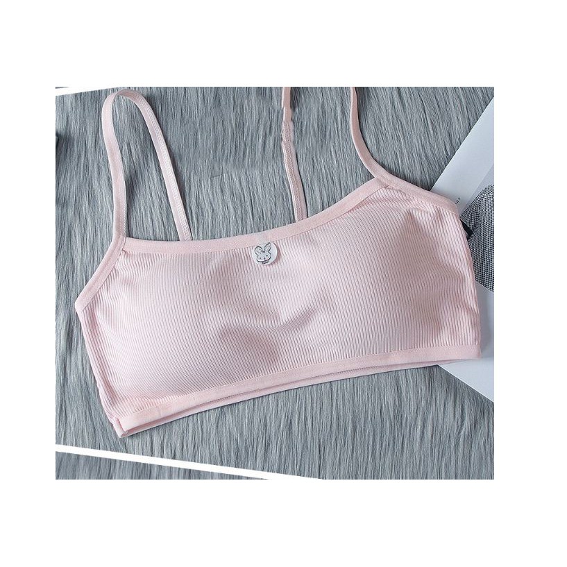 Áo Bra Học Sinh Chất Liệu Cotton Có Mút Áo Lót Thấm Mồ Hôi Mặc Kute