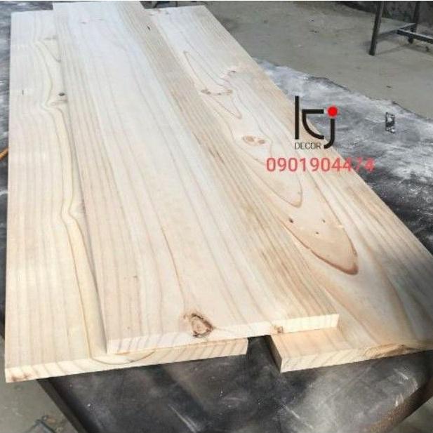 - THANH GỖ THÔNG DÀI 100x23x2CM LÁNG MỊN 4 MẶT