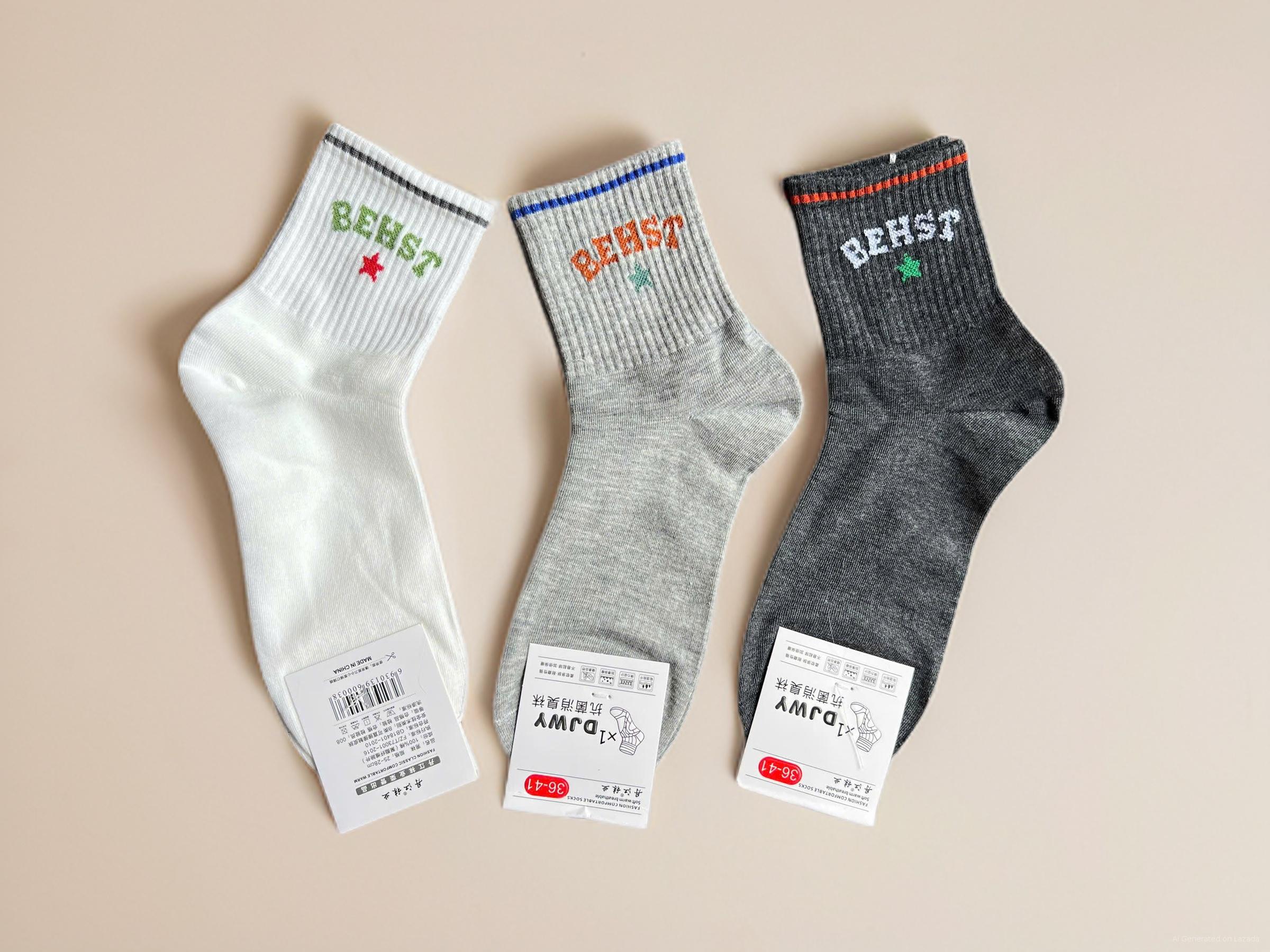 SET 5 ĐÔI TẤT VỚ NAM CỔ CAO MÃ 28 DÀNH CHO NAM