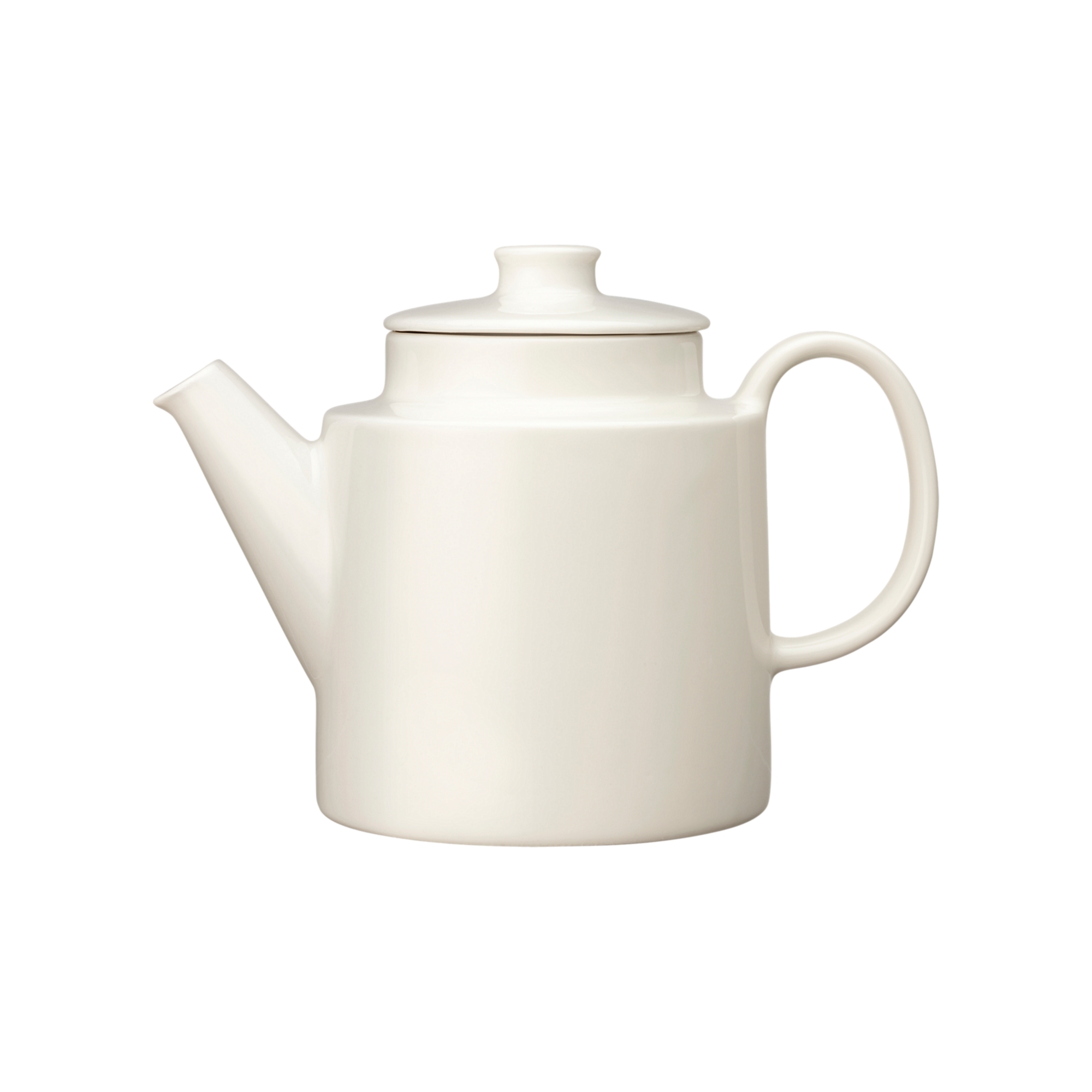 Ấm Teema 1l màu trắng, chất liệu sứ