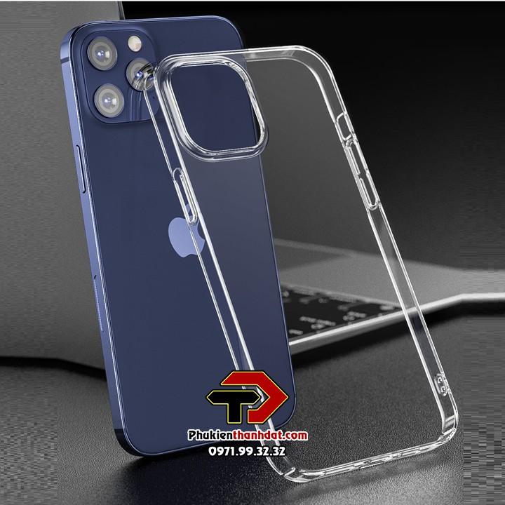 Ốp lưng trong suốt dành cho iPhone 12 Pro Max - Hàng chính hãng