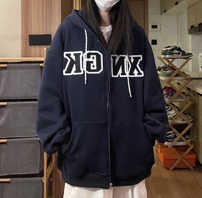 Áo khoác nỉ unisex nam nữ HOMIES XNGK, áo khoác hoodie in chữ GKXN from rộng mủ 2 lớp ulzzang phong cách hàn quốc cá tính đường phố, áo khoác nỉ chống nắng