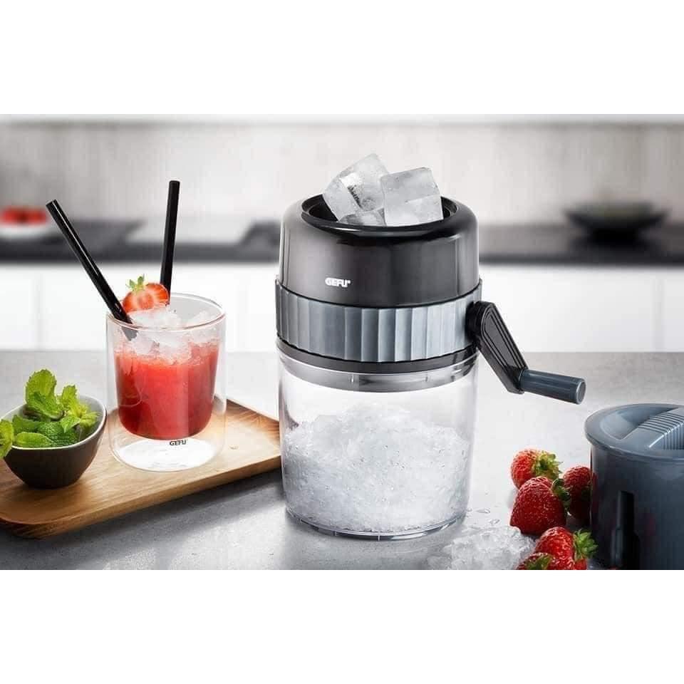 Máy Nghiền Đá GEFU, Máy Cắt Đá Viên Để Làm Sinh Tố, Coctailk, Công Suất Lớn, Nhập Đức, Bảo Hành 12 Tháng