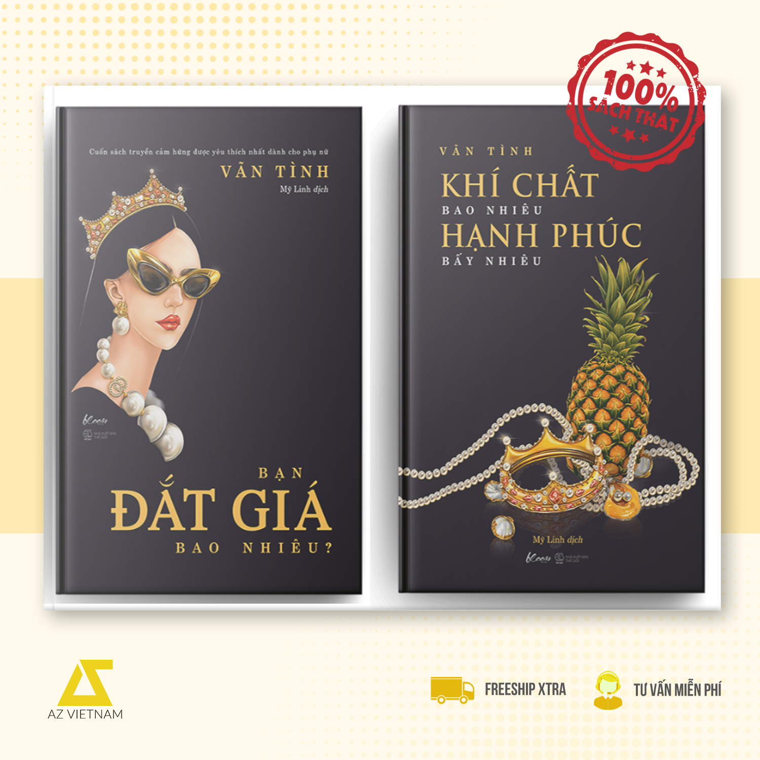 Combo 2 Quyển: Bạn Đắt Giá Bao Nhiêu? + Khí Chất Bao Nhiêu Hạnh Phúc Bấy Nhiêu