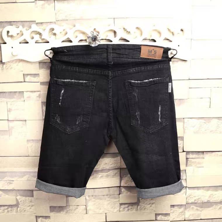 Quần Short Jean cao cấp co dãn tốt Thương Hiệu Chandi, phong cách hàn quốc mẫu mới nhất 2021 MR8014