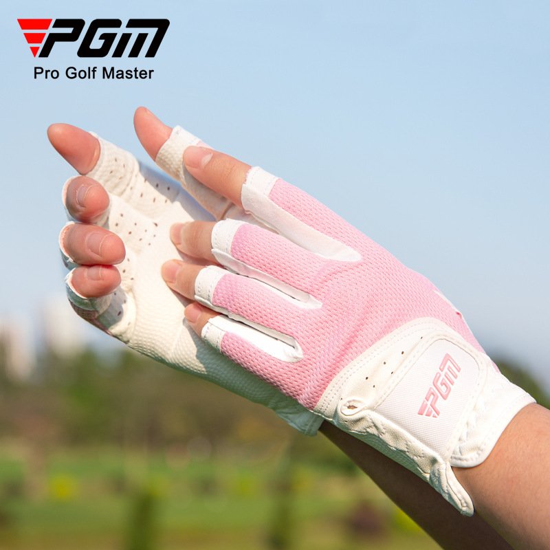 Găng tay golf nữ hở ngón PGM bám gậy tốt hàng chính hãng ( 1 đôi )