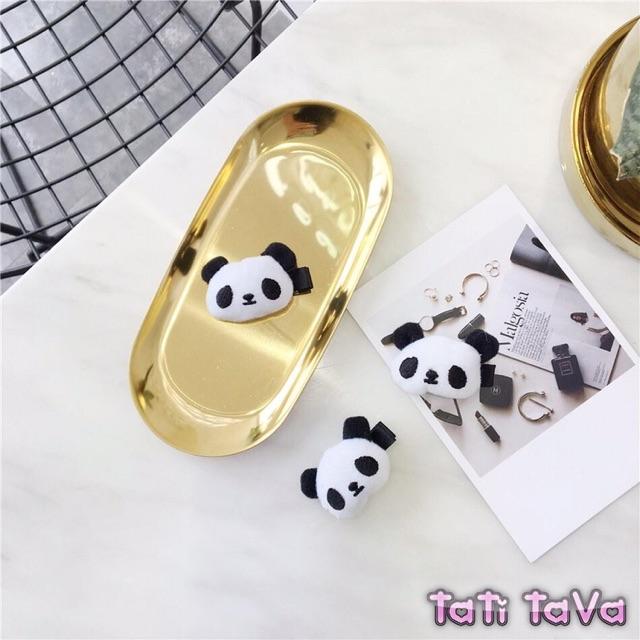 SET 2 MÓN KẸP CỘT TÓC GẤU PANDA Tatitava