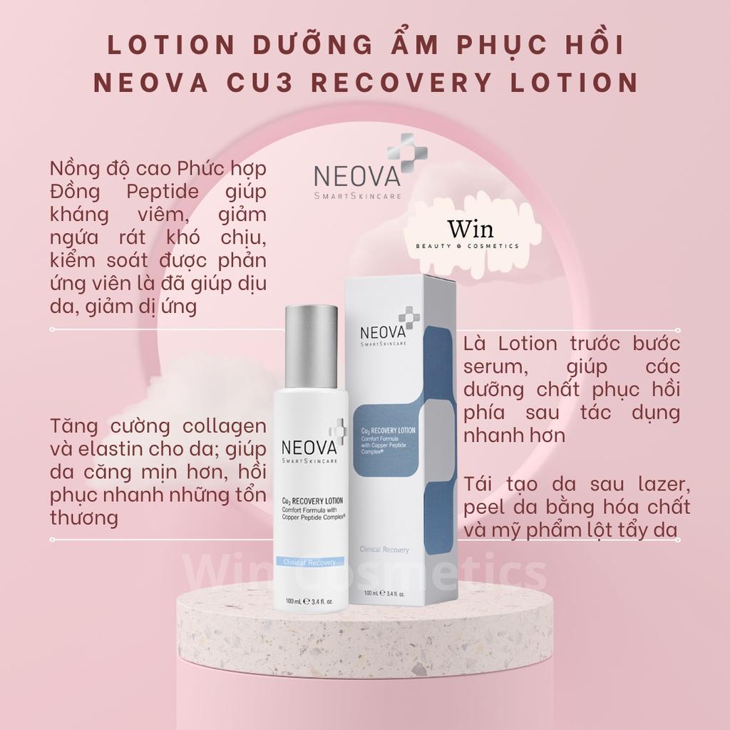 Sữa dưỡng Neova Cu3 Recovery Lotion dưỡng ẩm phục hồi da