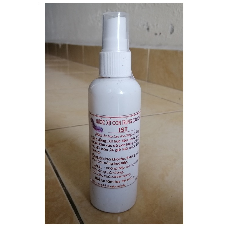 NƯỚC XỊT CÔN TRÙNG CAO CẤP IST DÙNG CHO HOA LAN, HOA HÔNG, CÂY KIỂNG