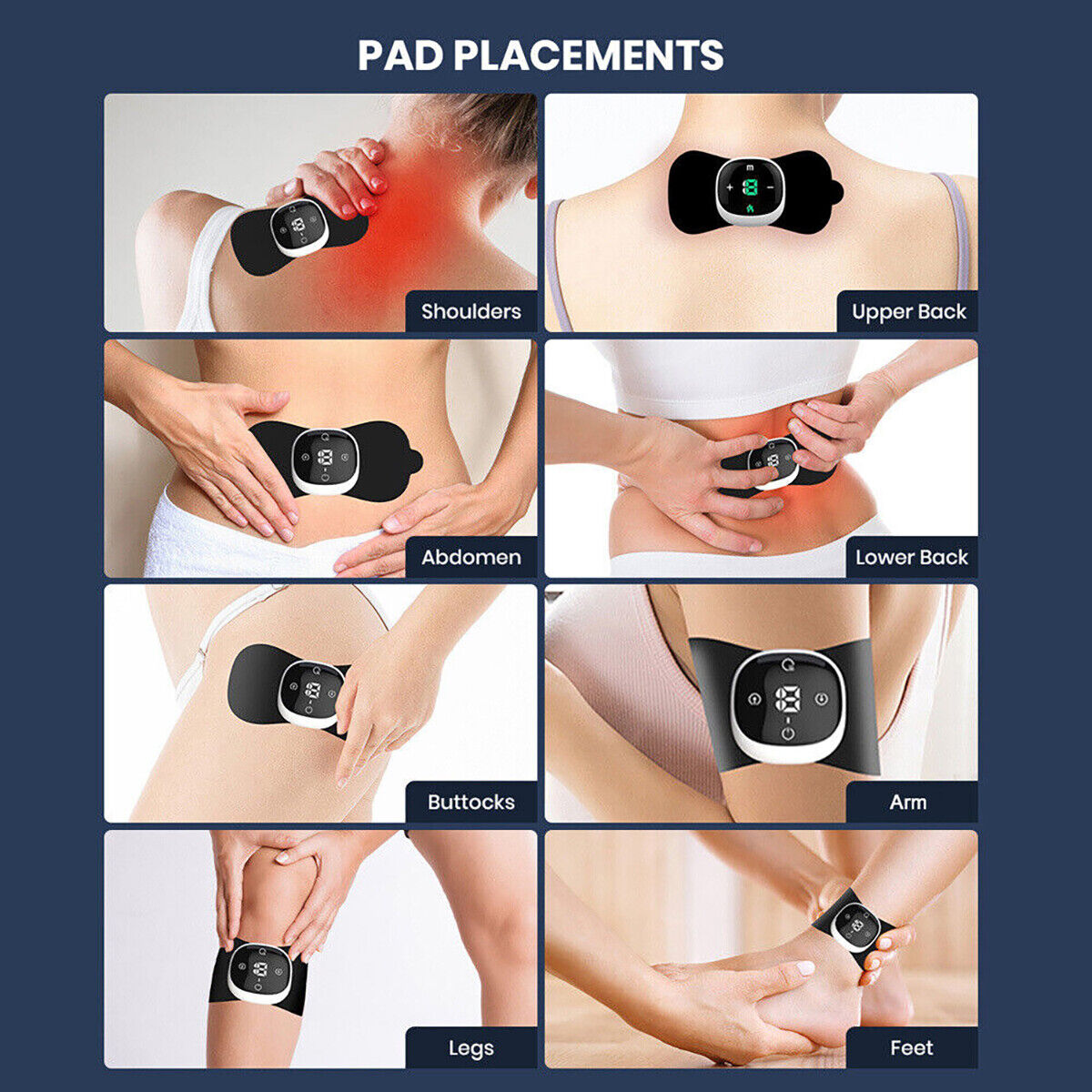 Máy massage cổ mini Portable Electric Neck Massager Cervical EMS