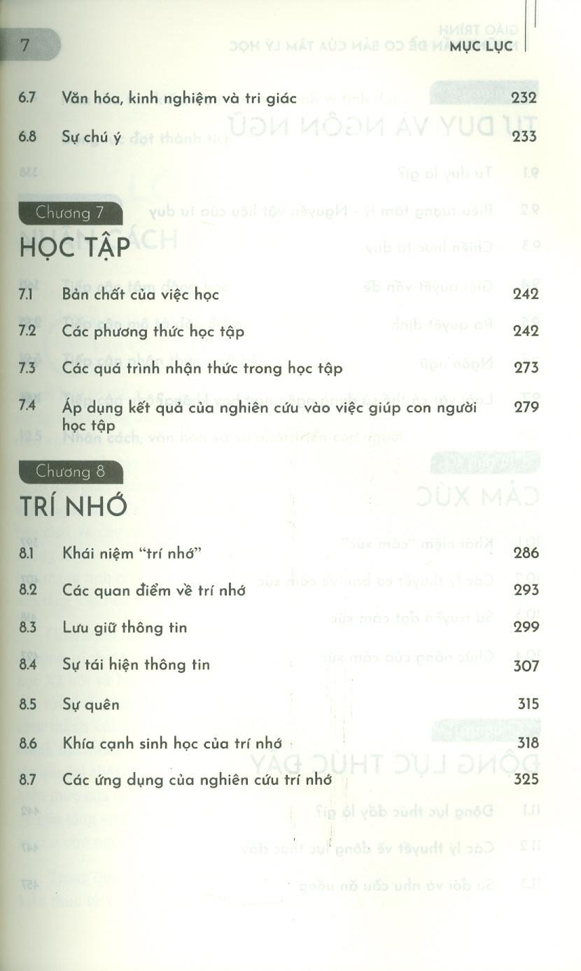 Những Vấn Đề Cơ Bản Của Tâm Lý Học (Giáo Trình Dành Cho Hệ Cử Nhân)