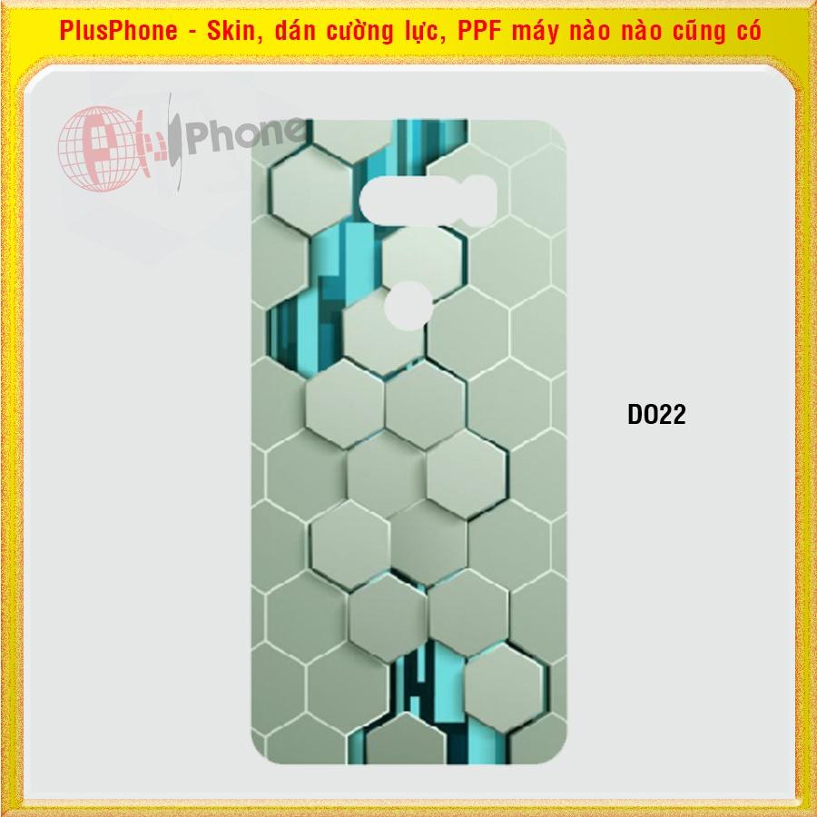 Dán Skin cho LG V10, V20, V30, V30 Plus, V35 thinQ in hình nhiều mẫu hot, độc lạ