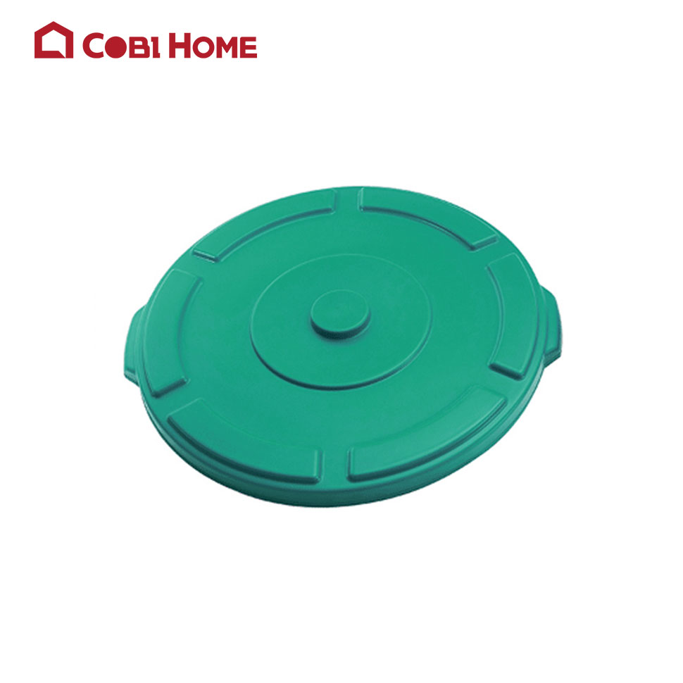 Nắp Nhựa Tròn Cho Thùng Trust 75L - Xanh Lá