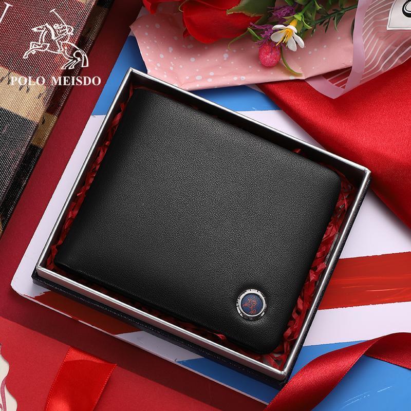 Ví Da Bò Nam Cao Cấp Hàng Hiệu POLO MEISDO Sang Trọng